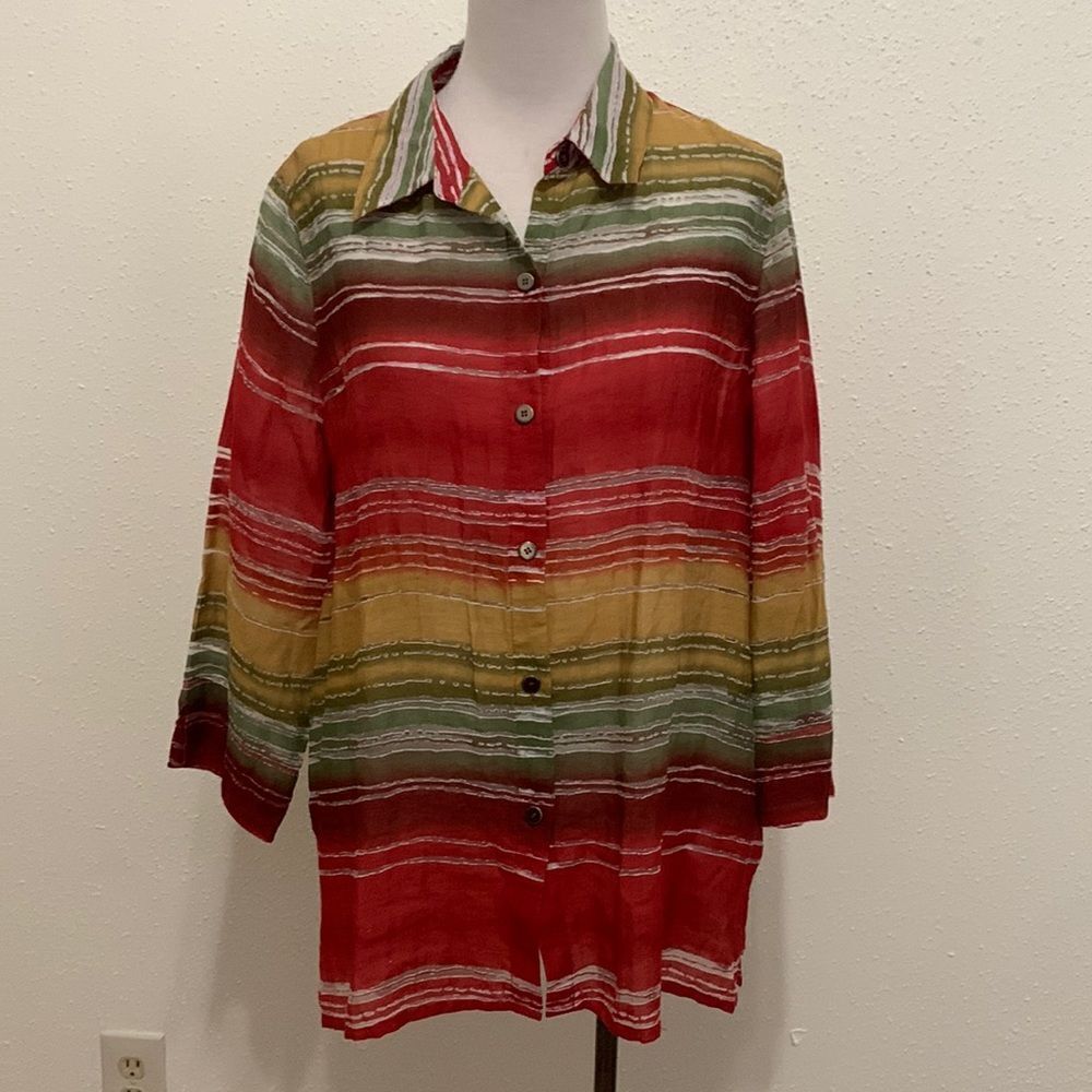 3for$20 button front blouse 14